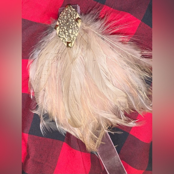 Bedford Falls New Orleans custom flapper style Headwear  feather headband - Picture 10 of 11